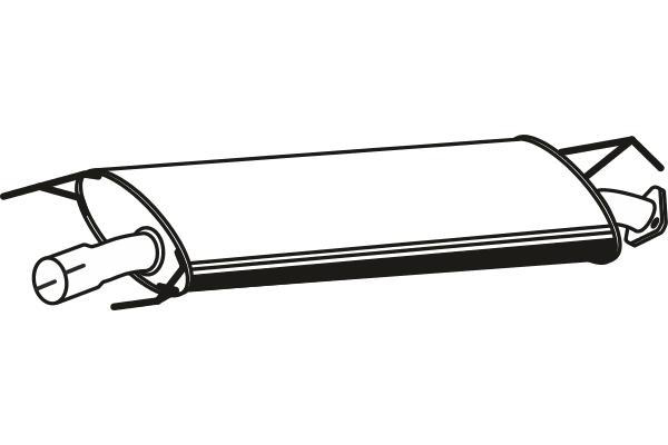 Alternativ bild 0 för Mellan ljuddämpare