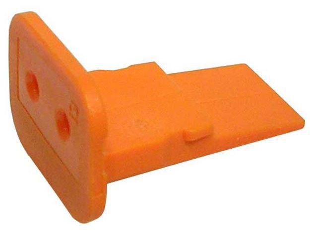 Wedge Lock  2-Pol Deutsch