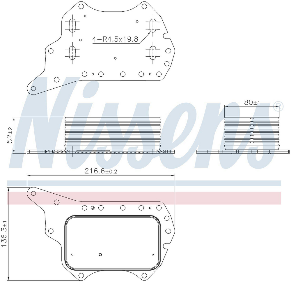 Alternativ bild 0 för Oljekylare