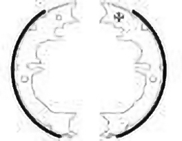 Alternativ bild 0 för Bromsbackar