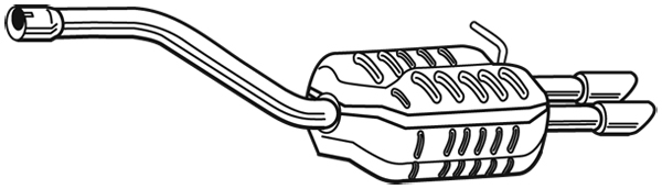 Alternativ bild 0 för Bakre ljuddämpare