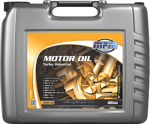 MPM TURBO UNIVERIAL 20W-50 20L