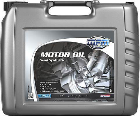 MPM Semi Synthetic 10W-40 Motorolja Dunk 20 l