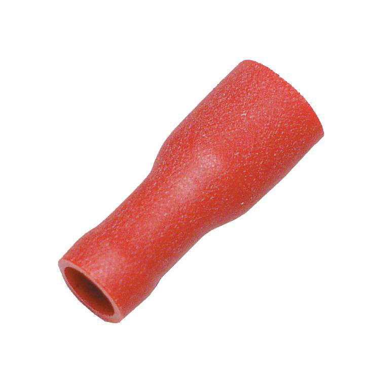 Flatstiftshylsa röd 0.5-1.5 mm² 4.8x0.5 mm