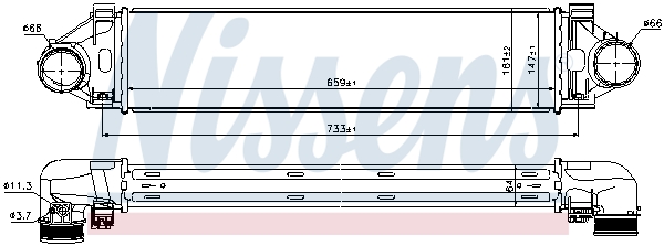 Alternativ bild 0 för Laddluftkylare