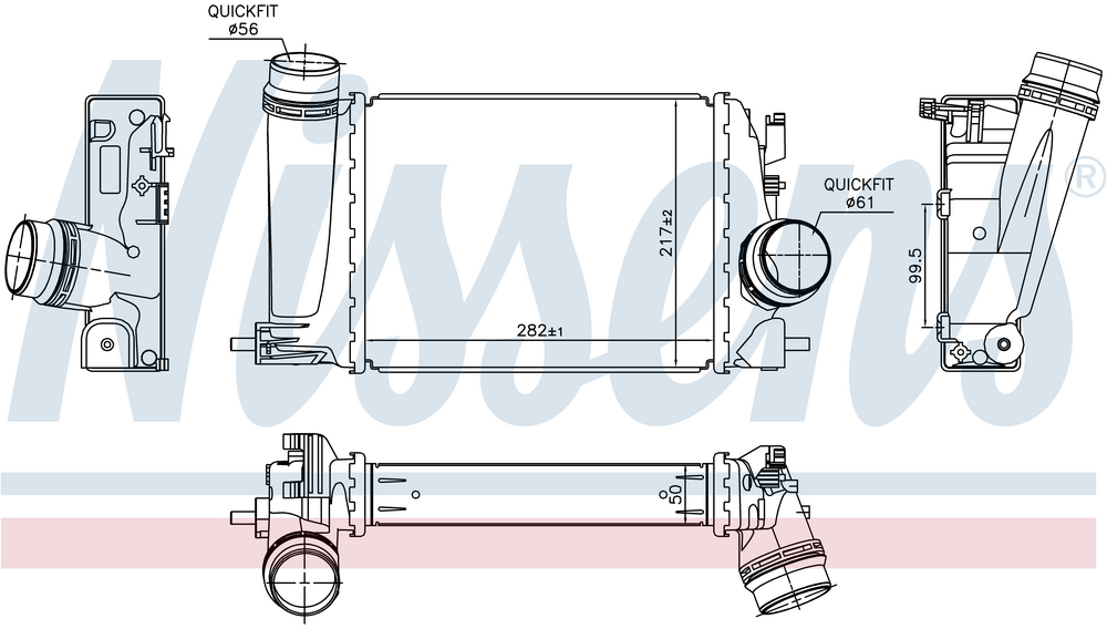 Alternativ bild 0 för Laddluftkylare