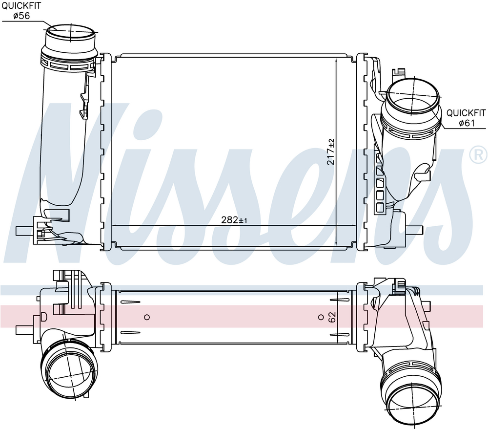 Alternativ bild 0 för Laddluftkylare