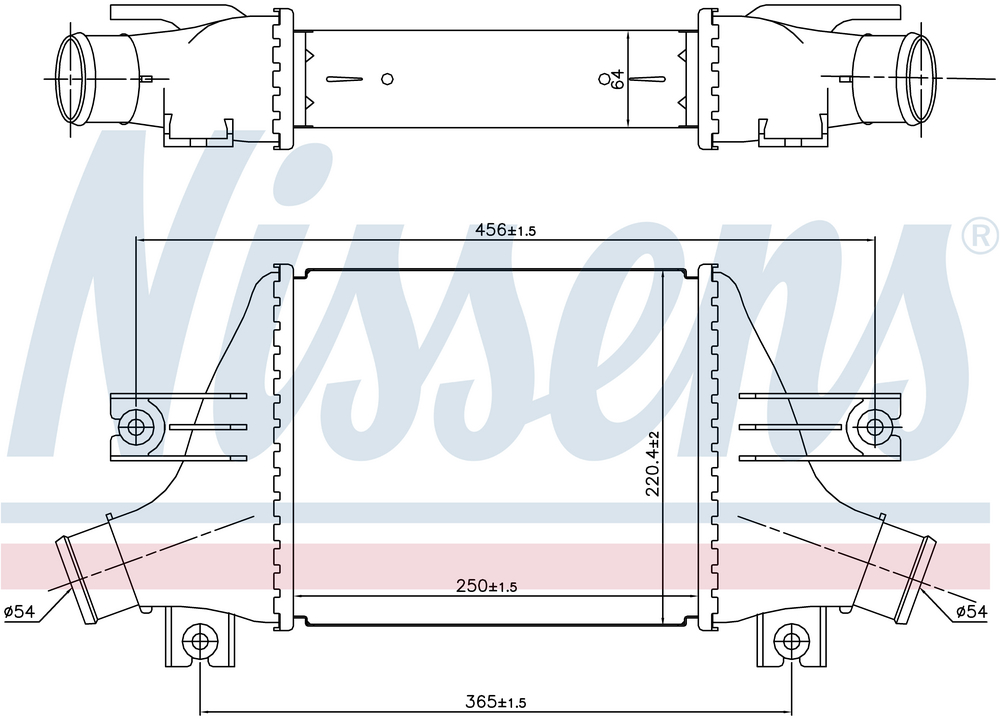 Alternativ bild 0 för Laddluftkylare