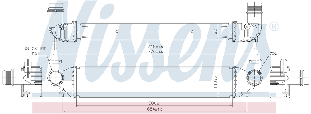 Alternativ bild 0 för Laddluftkylare