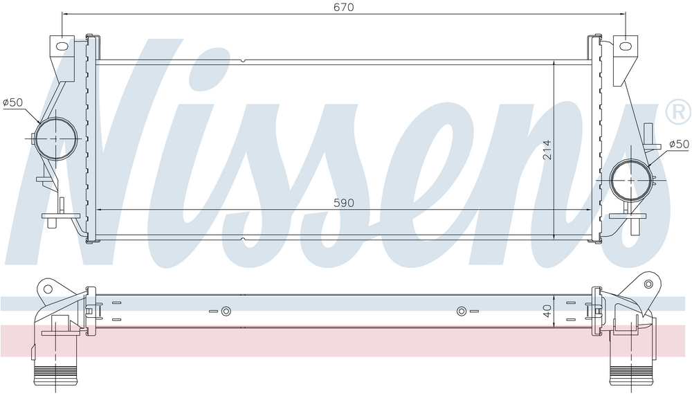 Alternativ bild 0 för Laddluftkylare