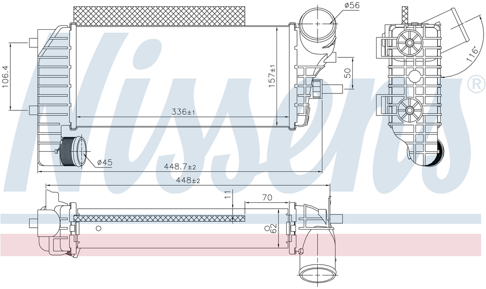 Alternativ bild 0 för Laddluftkylare