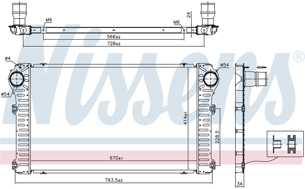 Alternativ bild 0 för Laddluftkylare