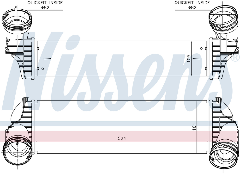 Alternativ bild 0 för Laddluftkylare