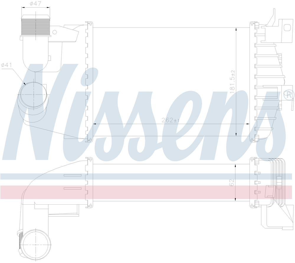 Alternativ bild 0 för Laddluftkylare