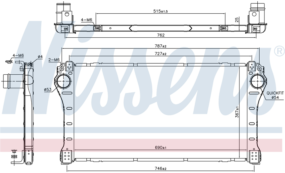 Alternativ bild 0 för Laddluftkylare