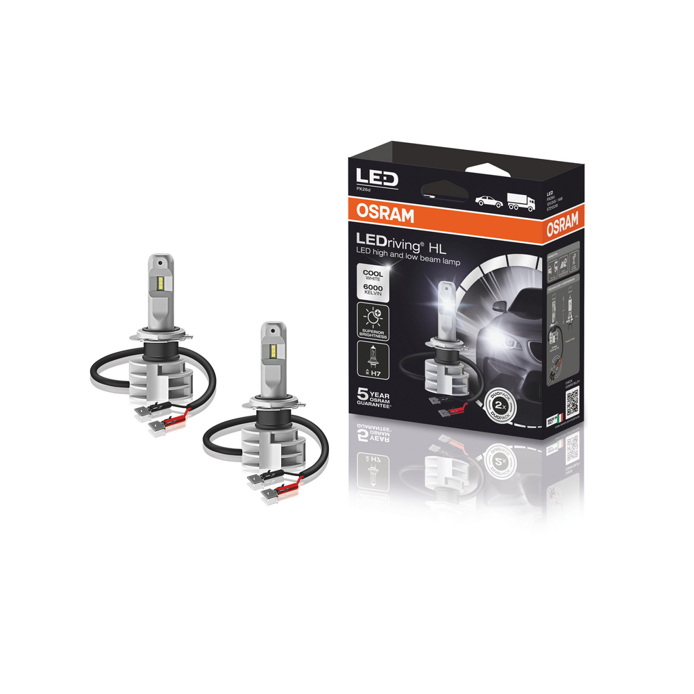 Osram LEDriving HL - LED-lampa H7 2-pack