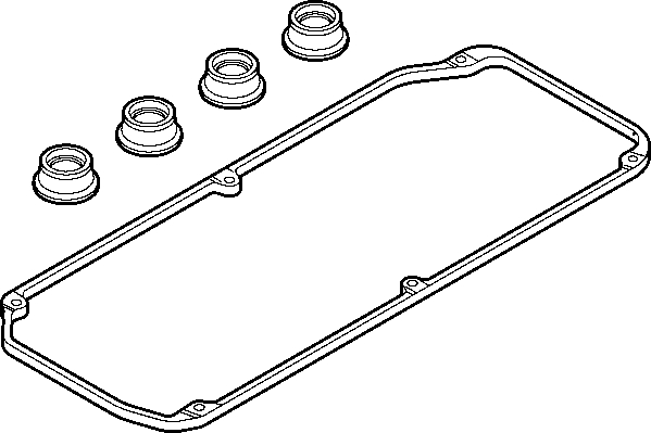 Alternativ bild 0 för Ventilkåpspackningssats