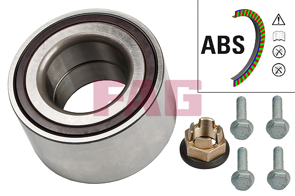 Alternativ bild 0 för Hjullagersats FAG