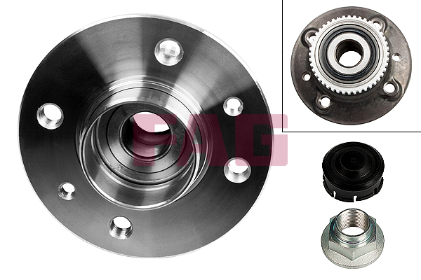 Alternativ bild 0 för Hjullagersats FAG