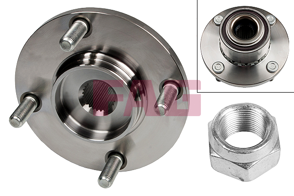 Alternativ bild 0 för Hjullagersats FAG