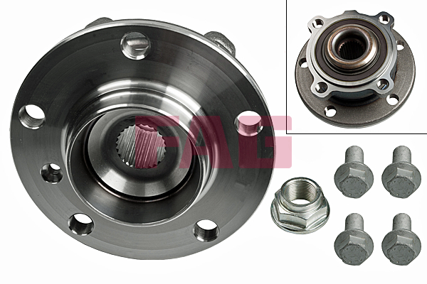 Alternativ bild 0 för Hjullagersats FAG