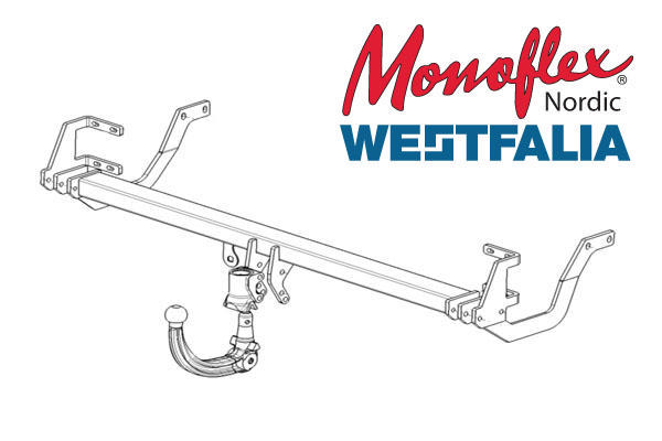 Westfalia Dragkrok med avtagbar kula