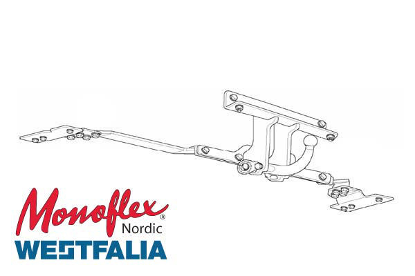 Westfalia Dragkrok med fast kula