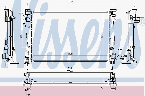 Alternativ bild 0 för Kylare