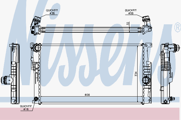 Alternativ bild 0 för Kylare