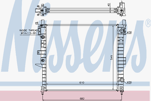 Alternativ bild 0 för Kylare