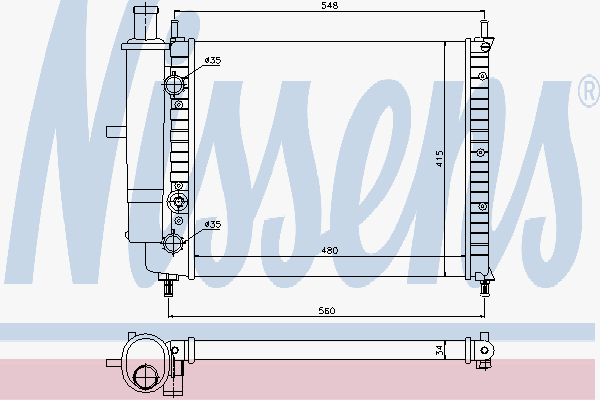 Alternativ bild 0 för Kylare