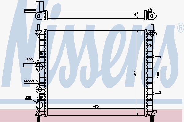 Alternativ bild 0 för Kylare