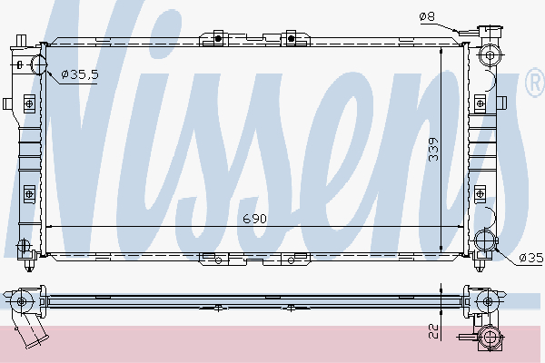 Alternativ bild 0 för Kylare