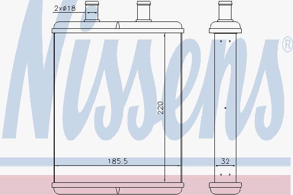 Alternativ bild 0 för Värmeelement Nissens