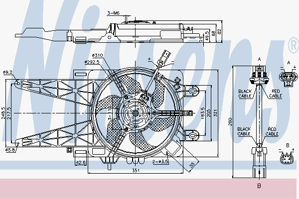 Alternativ bild 0 för Fläkt, kylare