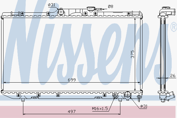 Alternativ bild 0 för Kylare