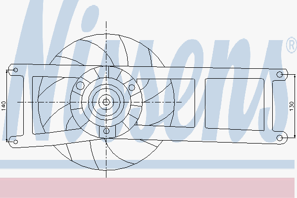 Alternativ bild 0 för Fläkt, kylare