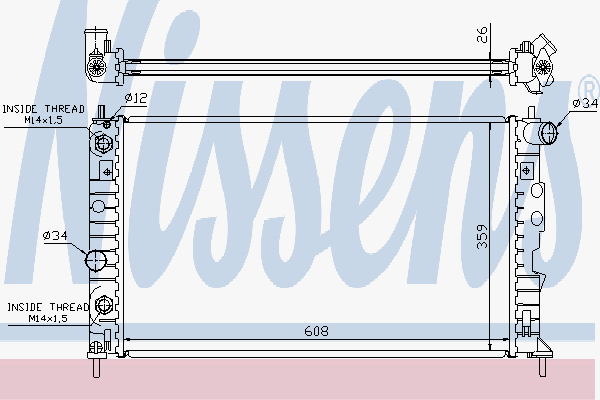 Alternativ bild 0 för Kylare