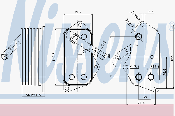 Alternativ bild 0 för Oljekylare