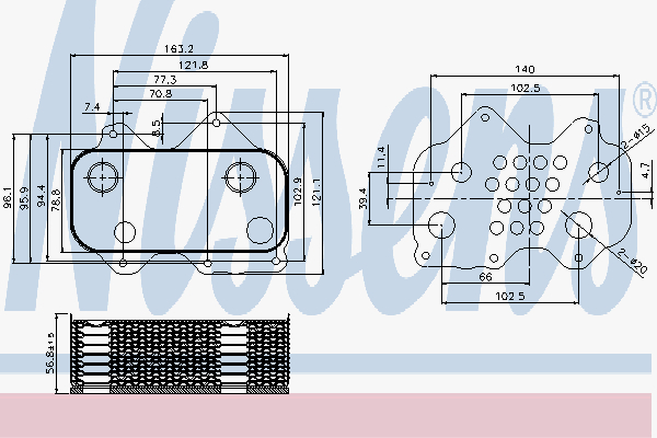 Alternativ bild 0 för Oljekylare