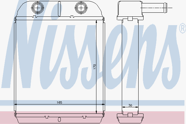 Alternativ bild 0 för Värmeelement Nissens