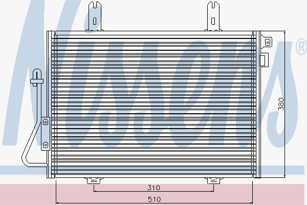 Alternativ bild 0 för Kondensor Nissens