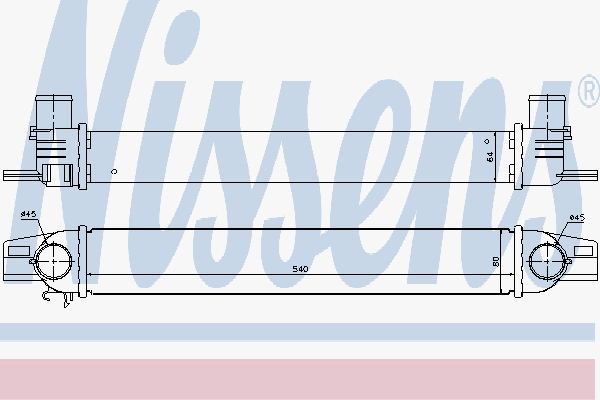 Alternativ bild 0 för Laddluftkylare Nissens
