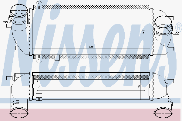 Alternativ bild 0 för Laddluftkylare