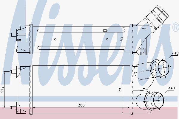 Alternativ bild 0 för Laddluftkylare