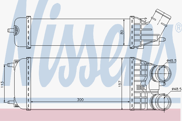 Alternativ bild 0 för Laddluftkylare