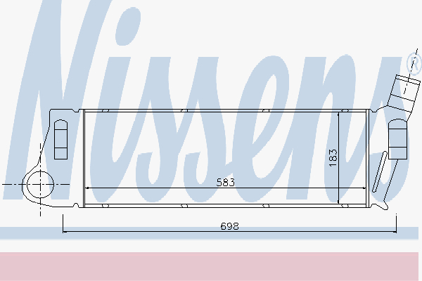 Alternativ bild 0 för Laddluftkylare
