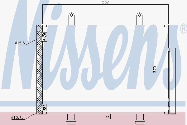 Alternativ bild 0 för Kondensor Nissens