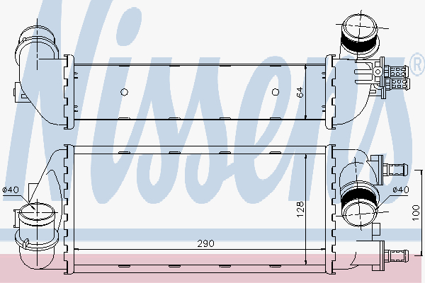 Alternativ bild 0 för Laddluftkylare