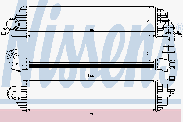 Alternativ bild 0 för Laddluftkylare
